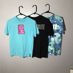 3 FORTNITE Tótem Boy’s Short Sleeve T-Shirt Size 1X (14-16) Cotton- Polyester